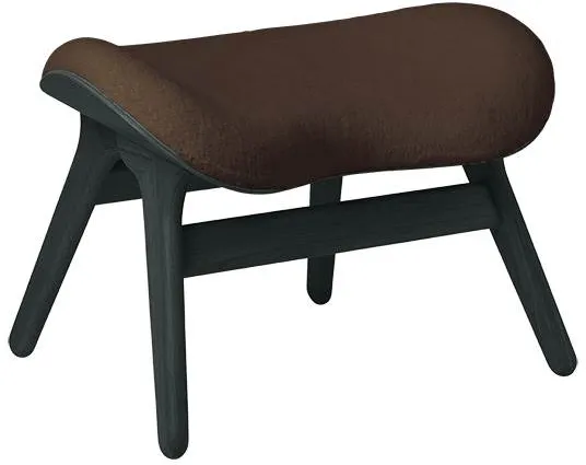 Umage A Conversation Piece Ottoman - svart ek - Teddy brun